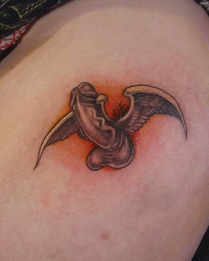 Explore anxiety tattoo ideas, creative tattoo ideas in Pahoa, available at Electric Jungle Tattoo