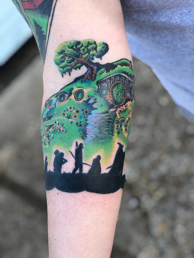 Explore tattoo ideas for mens, creative tattoo ideas in Shreveport, available at Red Handed Tattoo