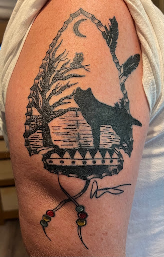 Explore shoe tattoo ideas, creative tattoo ideas in Foley, available at Symbolic Ink Tattoo Studio