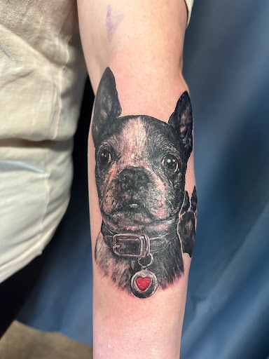 Explore indian sleeve tattoo ideas, creative tattoo ideas in Frederick, available at Blue Crab Tattoo & Body Piercing