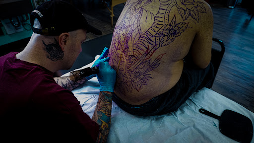 Explore small fill in tattoo ideas, creative tattoo ideas in San Leandro, available at Pastime Tattoo