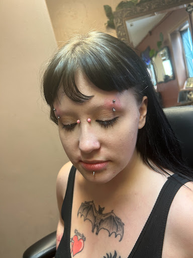 Explore tattoo ideas of dogs, creative tattoo ideas in Mentor, available at All Tattoos & Body Piercings