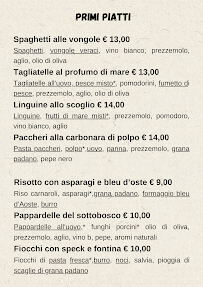 L'Osteria Mia - Saint-Vincent à Saint-Vincent carte