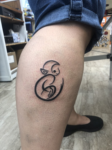 Explore tropical tattoo ideas, creative tattoo ideas in Shakopee, available at Crazy Lady Ink LLC