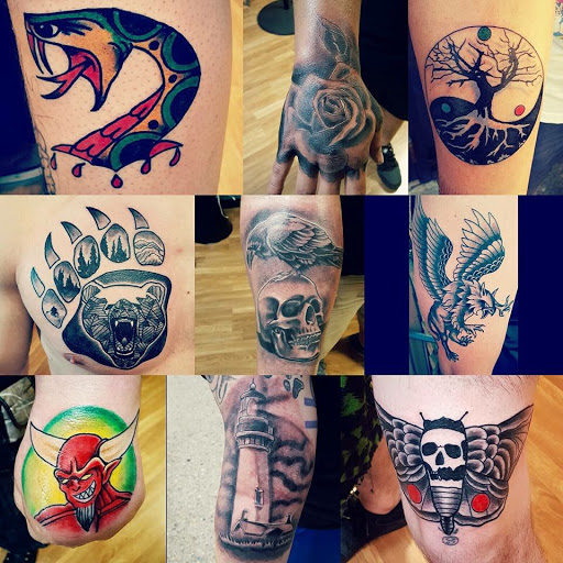 Explore dark aesthetic tattoo ideas, creative tattoo ideas in Danbury, available at Luv Ink