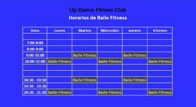 UP DANCE Fitness Club - Gimnasio