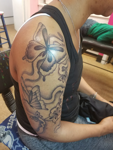 Explore ghost tattoo ideas, creative tattoo ideas in West Memphis, available at Amazon Tattooz LLC