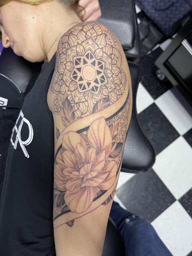 Explore code tattoo ideas, creative tattoo ideas in Fenton, available at Think Ink Tattoo Co