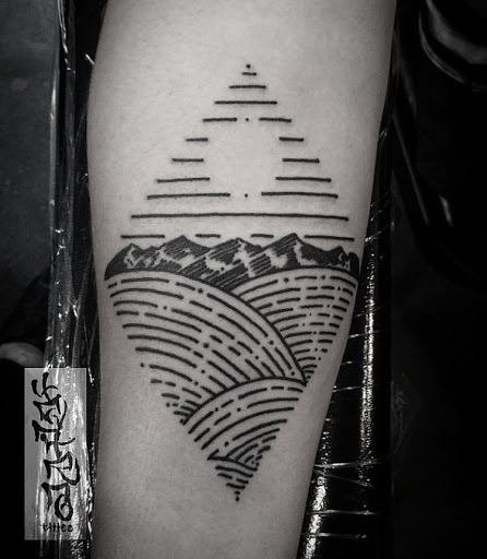 Explore thorn tattoo ideas, creative tattoo ideas in San Diego, available at Sideshow Tattoo and Piercing