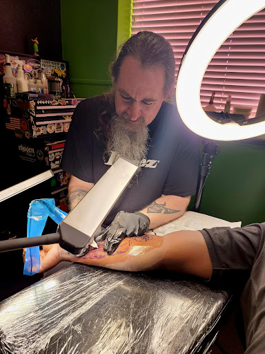 Explore drip tattoo ideas, creative tattoo ideas in Arlington, available at The Chosen One Ink