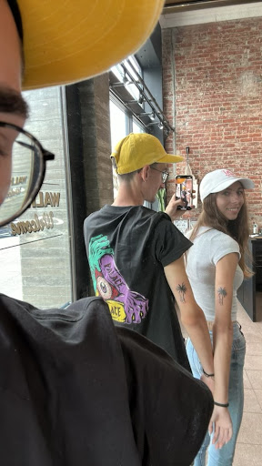 Find mason tattoo ideas for your next unique tattoo in Venice at KISS KISS TATTOO & PIERCING