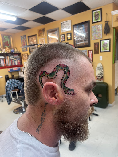 Explore egyptian tattoo sleeve ideas, creative tattoo ideas in Galveston, available at The Tattoo Shop