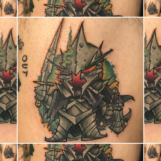 Explore beach tattoo ideas for guys, creative tattoo ideas in Augusta, available at Mr. Tattoo