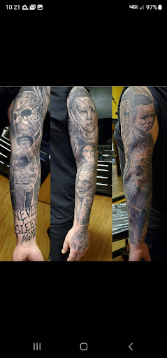 Explore nba tattoos ideas, creative tattoo ideas in Wyandotte, available at Happy Tats Tattooing