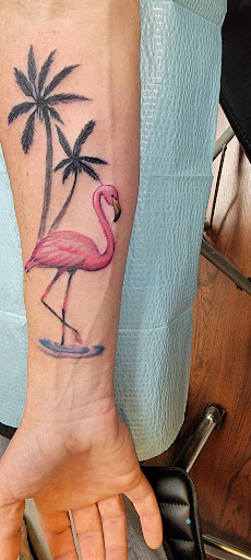 Explore scene tattoo ideas, creative tattoo ideas in Broomfield, available at Big Easy Tattoo