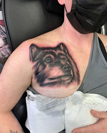 Explore gangsta tattoo ideas, creative tattoo ideas in Puyallup, available at Get Right Studios