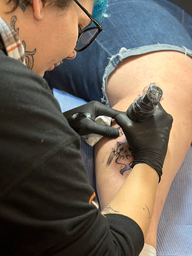 Explore salem witch tattoo ideas, creative tattoo ideas in Cedar Falls, available at Tales Untold Tattoos