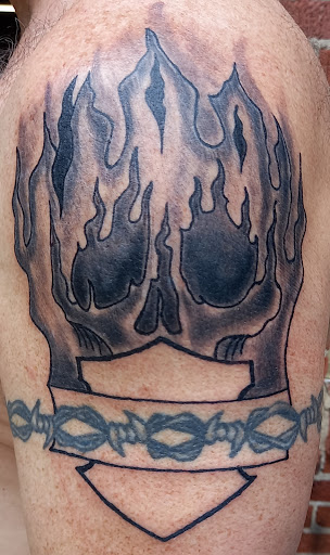 Explore self tattoo ideas, creative tattoo ideas in Meridian, available at SK-Tattoo1