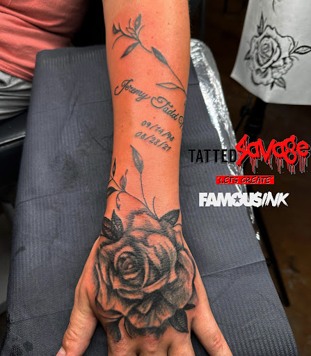 Explore father and daughter c.r.p.s tattoo ideas, creative tattoo ideas in Hammond, available at Famous Ink, Inc.