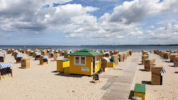 Foto von Travemunde Strand mit sehr sauber Sauberkeitsgrad
