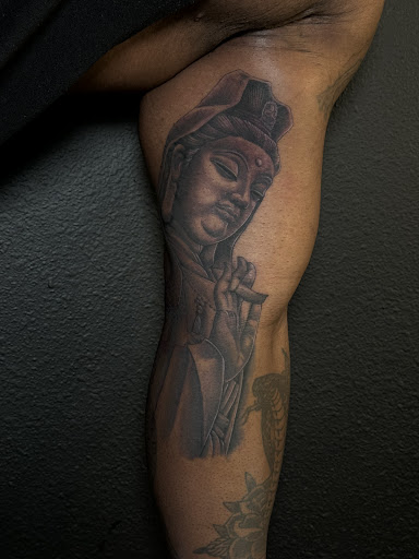 Explore word tattoo cover up ideas, creative tattoo ideas in Norco, available at Live Canvas Tattoo Parlour