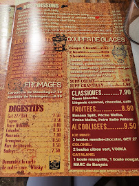 La Cocina à Argelès-sur-Mer menu