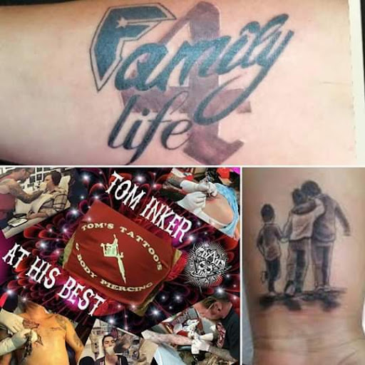 Explore flower bouquet tattoo ideas, creative tattoo ideas in Elko, available at Custom Tattoos and Body Piercing Studio