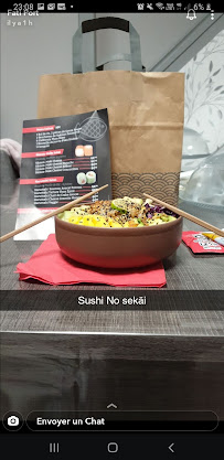Menu du Sushi No Sekai à L'Isle-sur-la-Sorgue