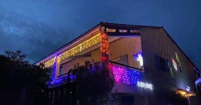 La Maison Illuminé de sauveterre à Sauveterre