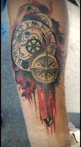 Explore hedwig tattoo ideas, creative tattoo ideas in Angola, available at Hoodlum Ink