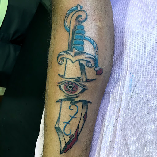 Explore hip hop tattoo ideas, creative tattoo ideas in Monticello, available at 850 Tattoo Co.