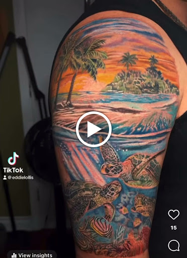 Explore family of four tattoo ideas, creative tattoo ideas in Pinellas Park, available at Lollis Studios Tattoo Company