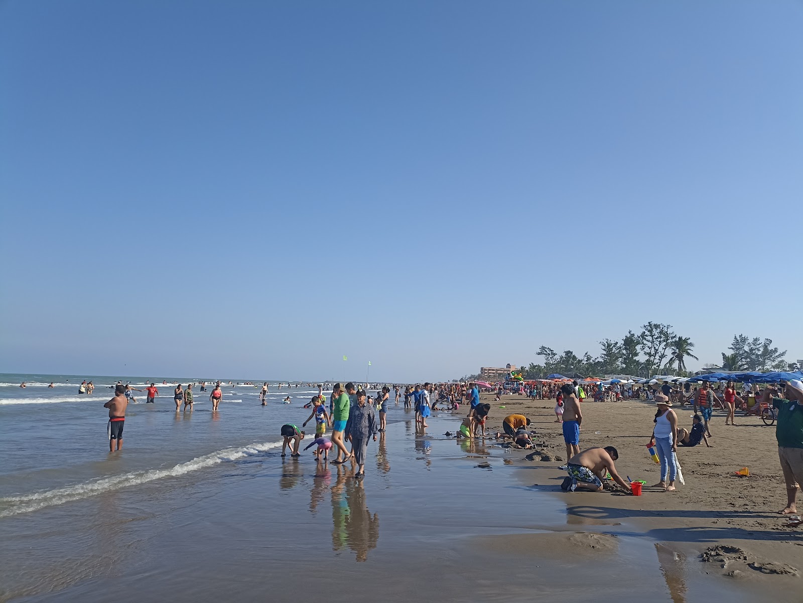 Foto von Veracruz Playa Tecolutla mit türkisfarbenes wasser Oberfläche