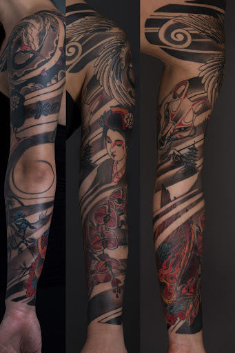 Explore feminine chest tattoo ideas, creative tattoo ideas in Kapaau, available at Xisle Custom Tattoo