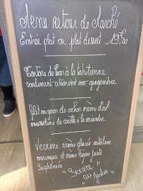 Restaurant Al català à Céret (le menu)
