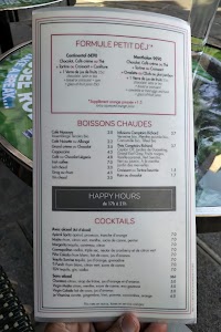 Le Montholon à Paris menu