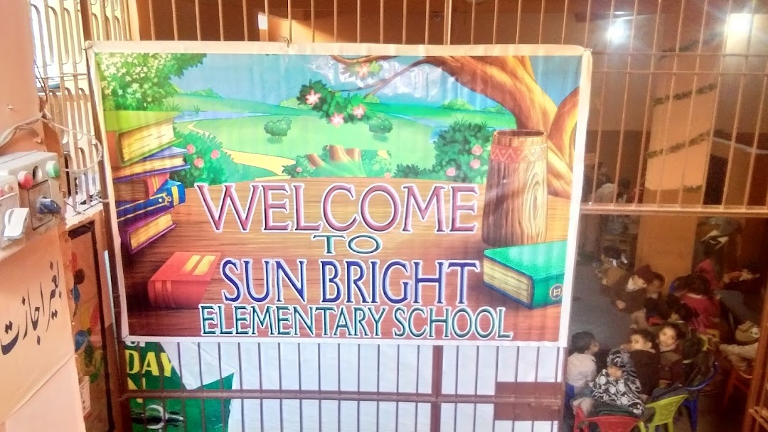 Sun bright elementary school