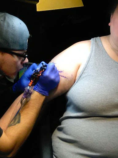 Explore fall leaf tattoo ideas, creative tattoo ideas in West Lafayette, available at New Breed Tattoo