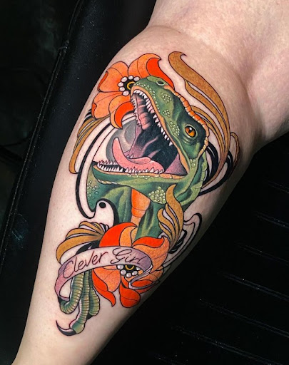 Explore gears of war tattoo ideas, creative tattoo ideas in Woodstock, available at Lost Lagoon Tattoo