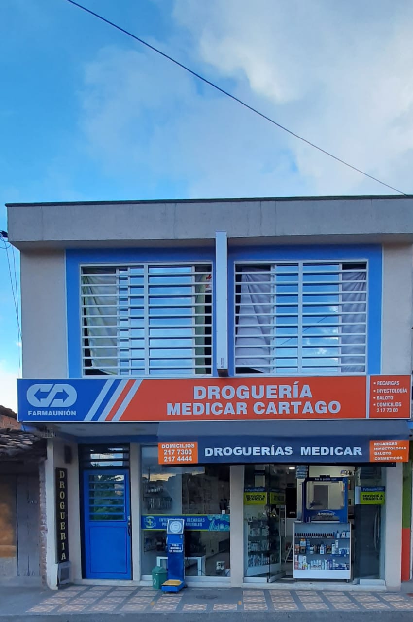 Vía BALOTO Droguería MEDICAR Cartago