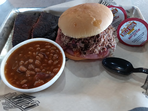 Barbecue Restaurant «Billy Sims Barbecue», reviews and photos, 5225 S Sheridan Rd, Tulsa, OK 74145, USA