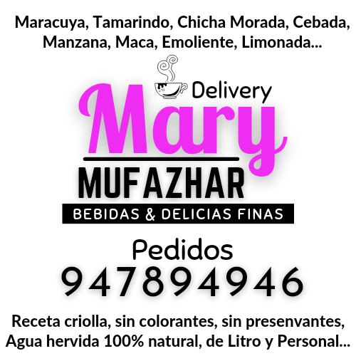 Bebidas y Delicias Finas Mary Mufazhar