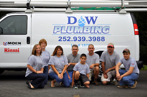 D & W Plumbing & Repair in Kinston, North Carolina