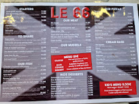 Menu / carte de Le 66 à Saint-Cyprien