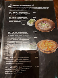 Menu / carte de Lavu à Zwickau