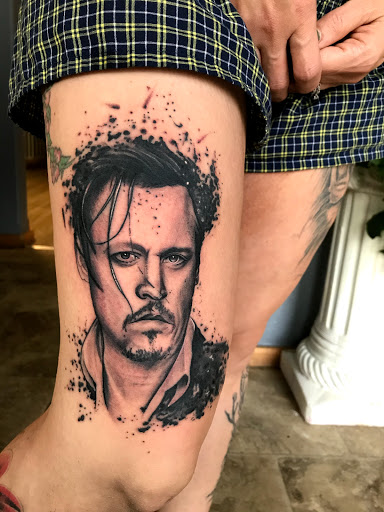 Explore baseball tattoo ideas for men, creative tattoo ideas in Marshfield, available at All The Above Tattoo Studio