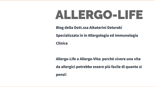Allergologo - Immunologo Dr. Aikaterini Detoraki