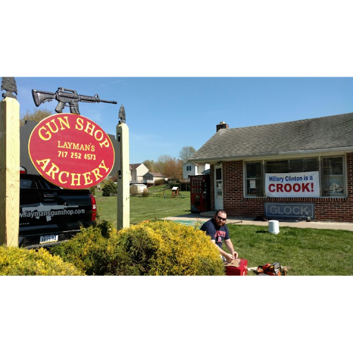 Gun Shop «Laymans Gun Shop», reviews and photos, 72 W Maple St, East Prospect, PA 17317, USA