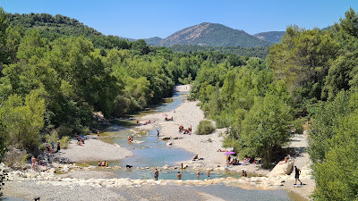 Spot Riviere Faucon à Entrechaux