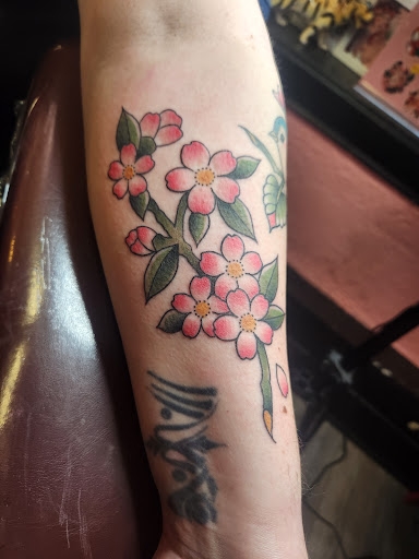 Explore japanese forearm tattoo ideas, creative tattoo ideas in Portland, available at Hidden Rose Tattoo